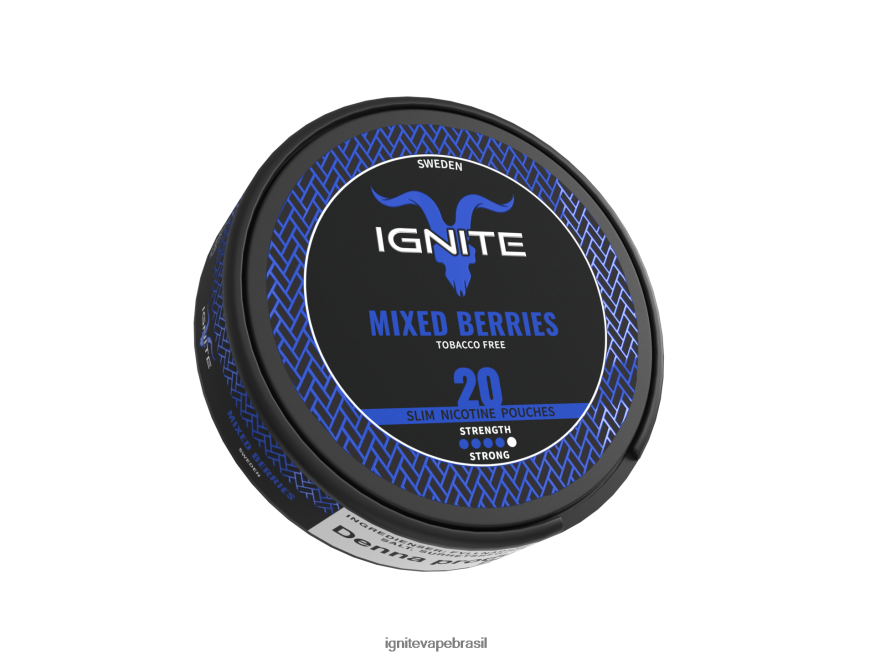 IGNITE bolsas de nicotina - IGNITE Vape Brasil 46LBN4171 bagas misturadas