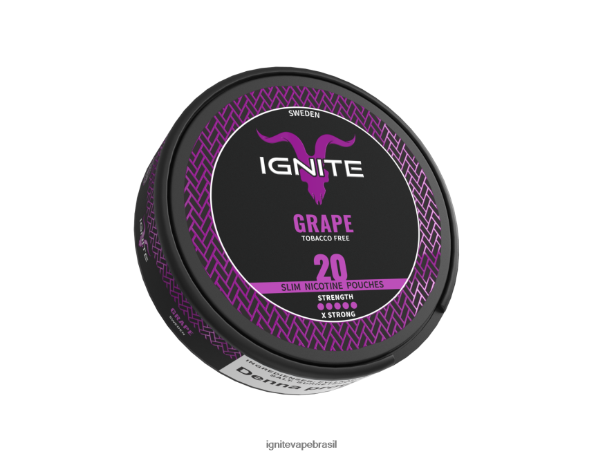 IGNITE bolsas de nicotina - Vape IGNITE Preço 46LBN4174 uva