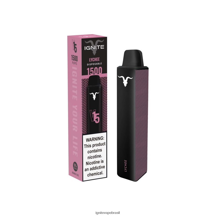 IGNITE V15 caneta vaporizadora - IGNITE Brasil 46LBN412 gelo de banana
