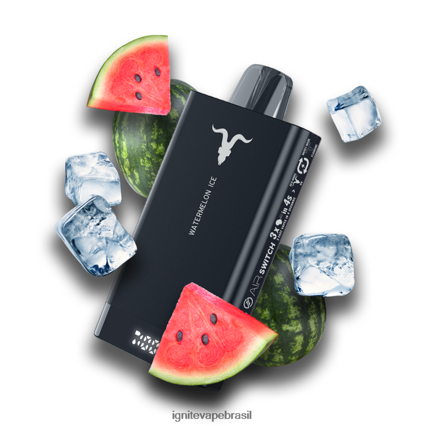 IGNITE V150 caneta vaporizadora - Pod IGNITE Tabaco 46LBN48 explosão de frutas vermelhas