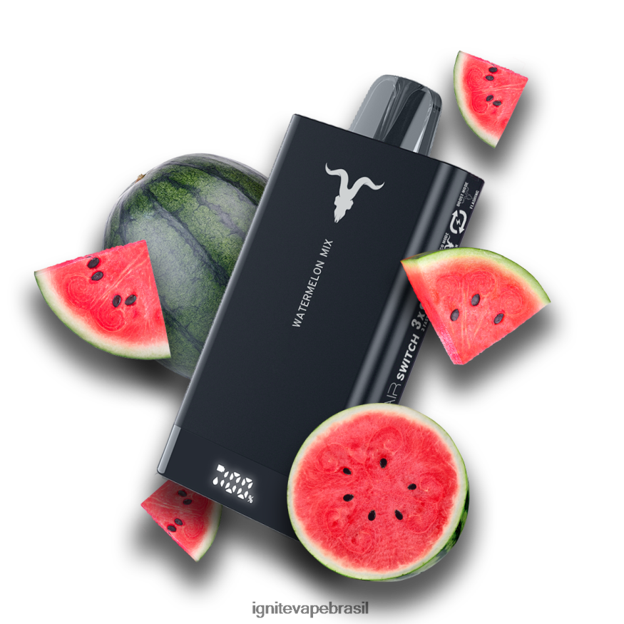 IGNITE V150 caneta vaporizadora - Pod IGNITE Tabaco 46LBN48 explosão de frutas vermelhas