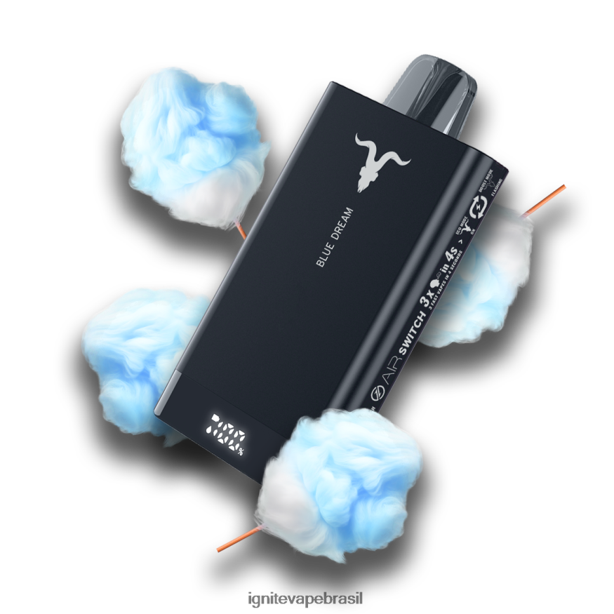 IGNITE V150 caneta vaporizadora - Pod IGNITE Tabaco 46LBN48 explosão de frutas vermelhas