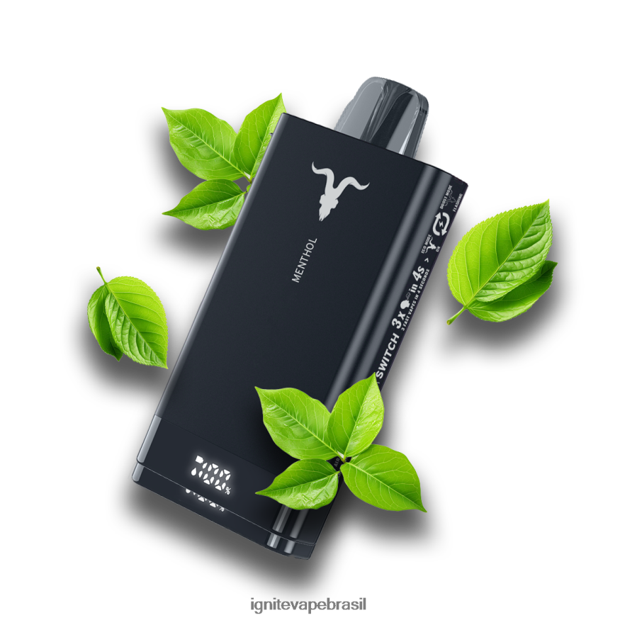 IGNITE V150 caneta vaporizadora - Pod IGNITE Tabaco 46LBN48 explosão de frutas vermelhas