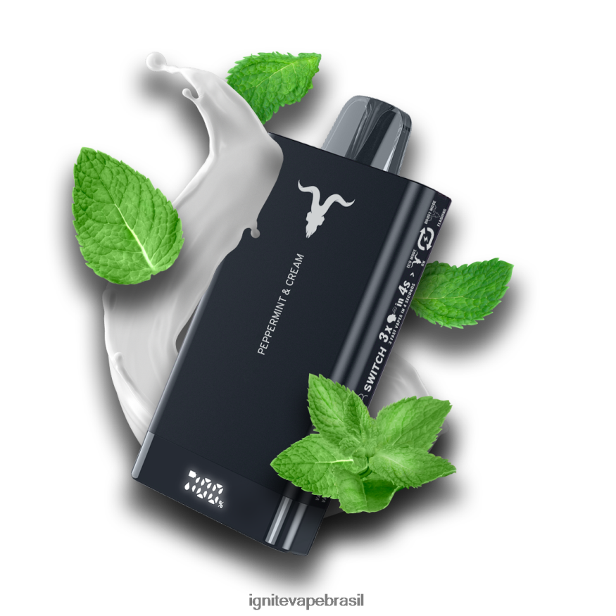 IGNITE V150 caneta vaporizadora - Pod IGNITE Tabaco 46LBN48 explosão de frutas vermelhas