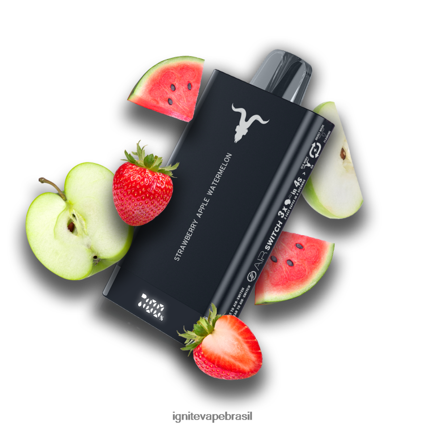 IGNITE V150 caneta vaporizadora - Pod IGNITE Tabaco 46LBN48 explosão de frutas vermelhas