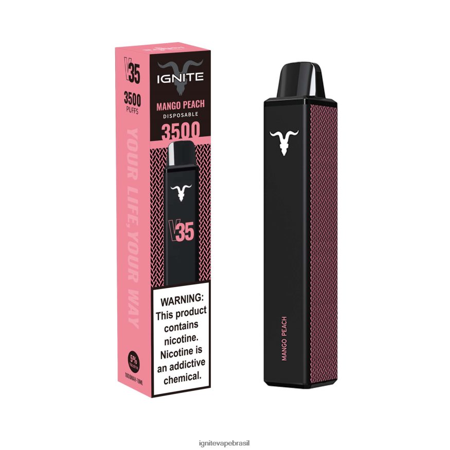 IGNITE V35 caneta vaporizadora - Pod IGNITE Comprar 46LBN4139 morango banana