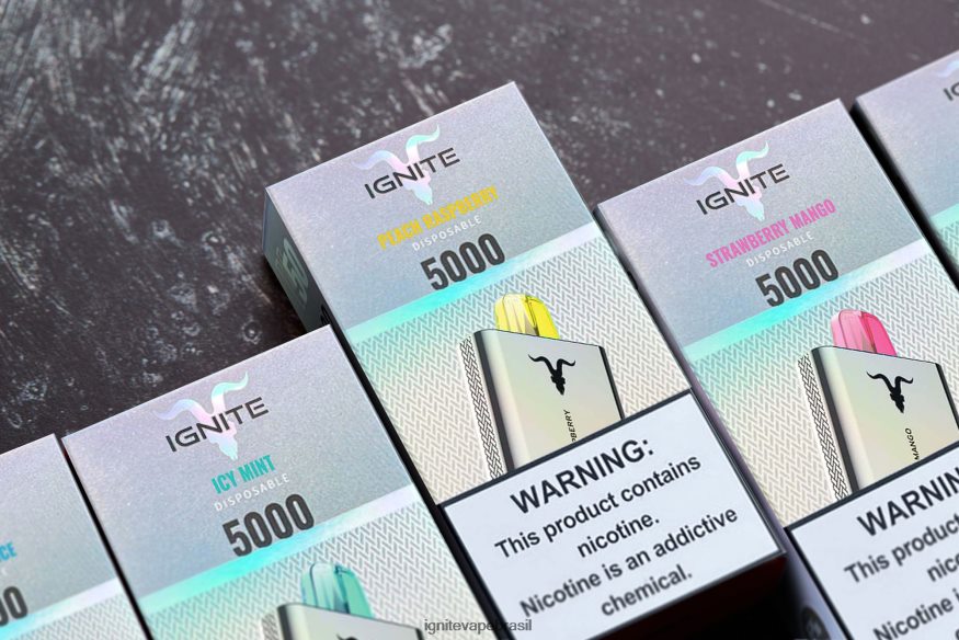 IGNITE V50 caneta vape pacote com 10 - IGNITE Descartável 46LBN4143 algodão doce azul