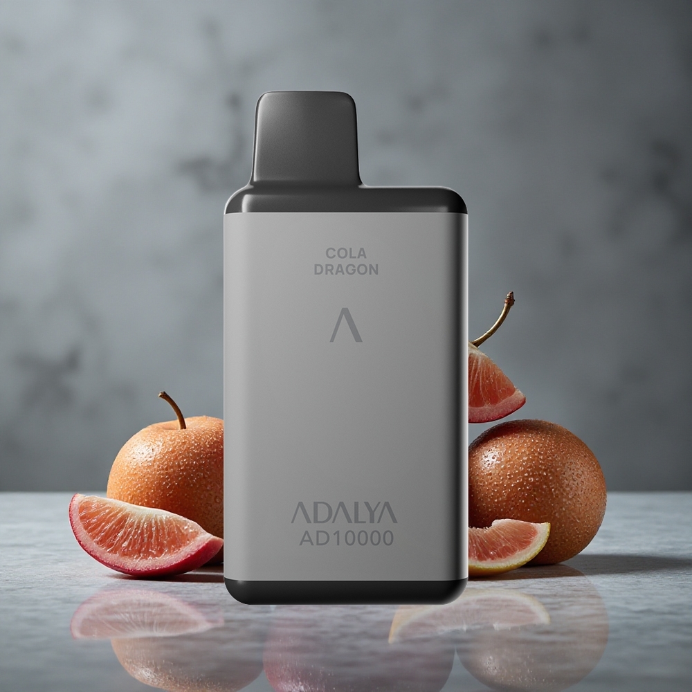 Adalya AD 10000 Puffs Amor 66 Vape Descartável Tubo de alumínio com luz azul Brazil vape wholesale