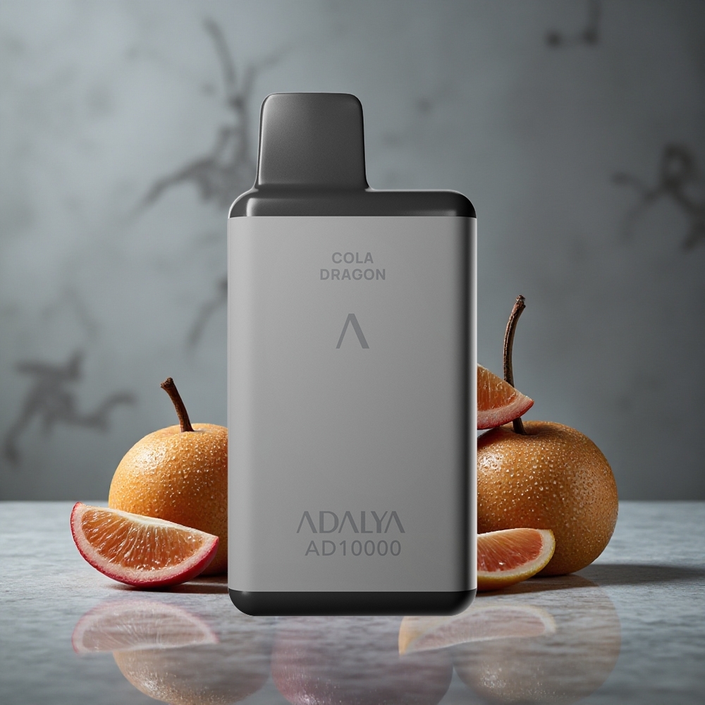 Adalya AD 10000 Puffs Cinza Espacial Vape Descartável Brazil vape wholesale