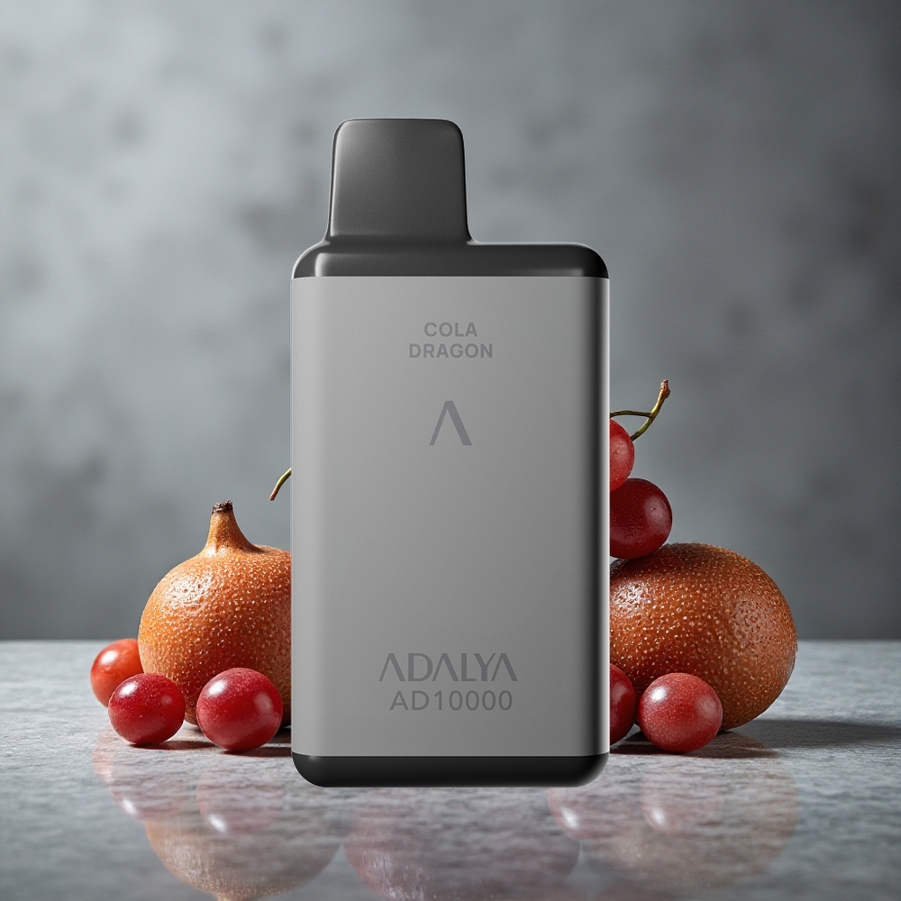 Adalya AD 10000 Puffs Sabor Cola Dragão Design Tubo de Alumínio Brazil vape wholesale