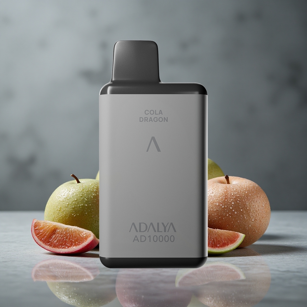 Adalya AD 10000 Puffs Sabor Menta Ponto Design Pintura Borracha Jateada Brazil vape wholesale