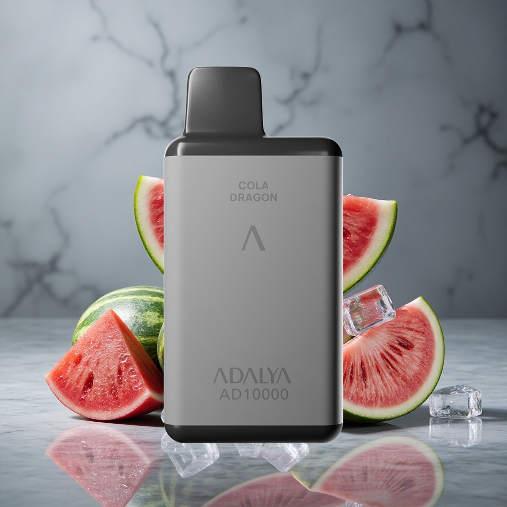 Adalya AD 10000 Puffs Vape Descartável Melancia Gelo 14 ml Brazil vape wholesale