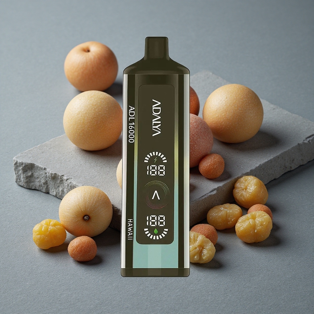 Adalya ADL 16000 PRO Puffs Vape Havaí com Tela Digital e 16000 Puffs Brazil vape wholesale