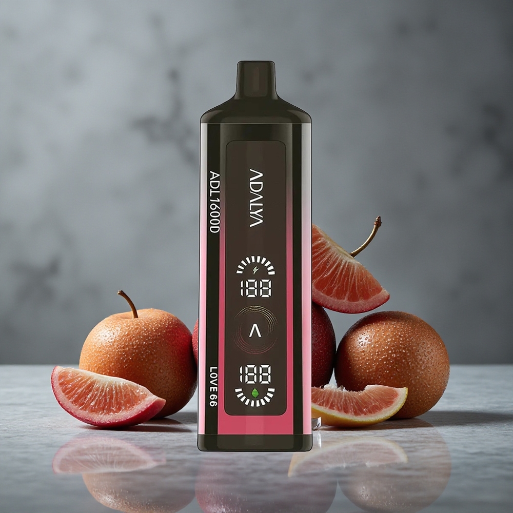 Adalya ADL 16000 PRO puffs Amor 66 Vape Descartável Tela Digital Bateria Recarregável USB-C Brazil vape wholesale