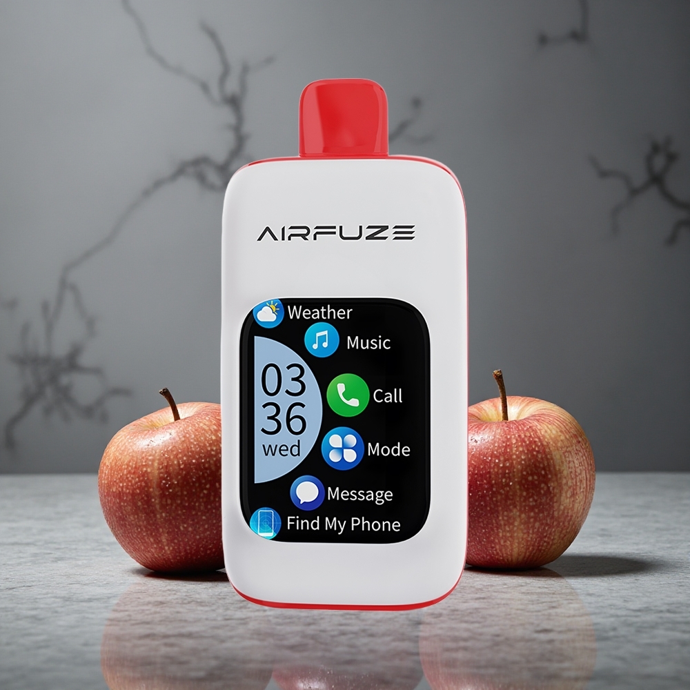 AirFuze Smart 30000 Puffs Maçã Tripla Tela Touch 2.01" Brazil vape wholesale