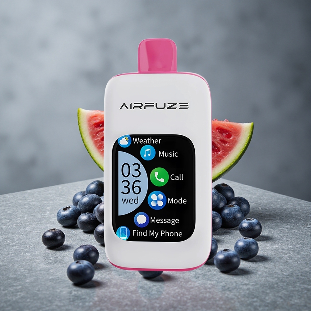 AirFuze Smart Pro 40000 Puffs Mirtilo Melancia Bluetooth Brasil vape wholesale