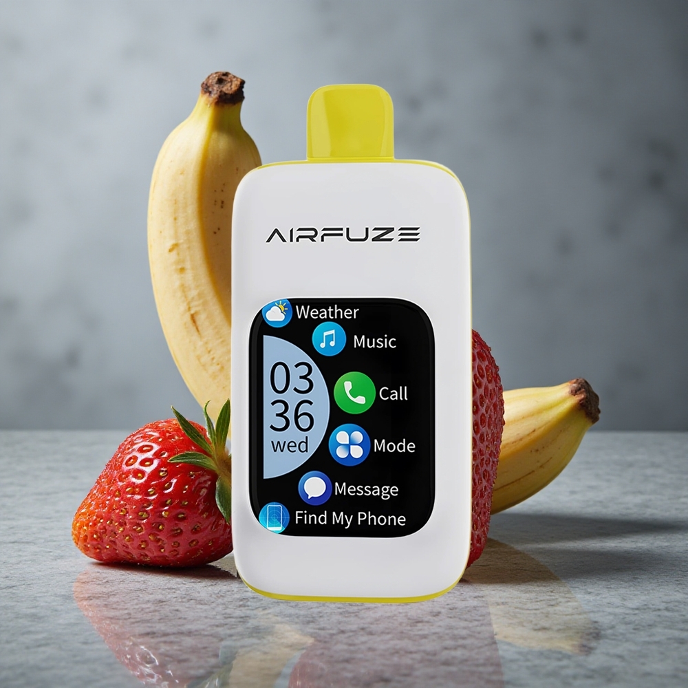 AirFuze Smart Pro 40000 Puffs Morango Banana Smartphone Integration Brazil vape wholesale