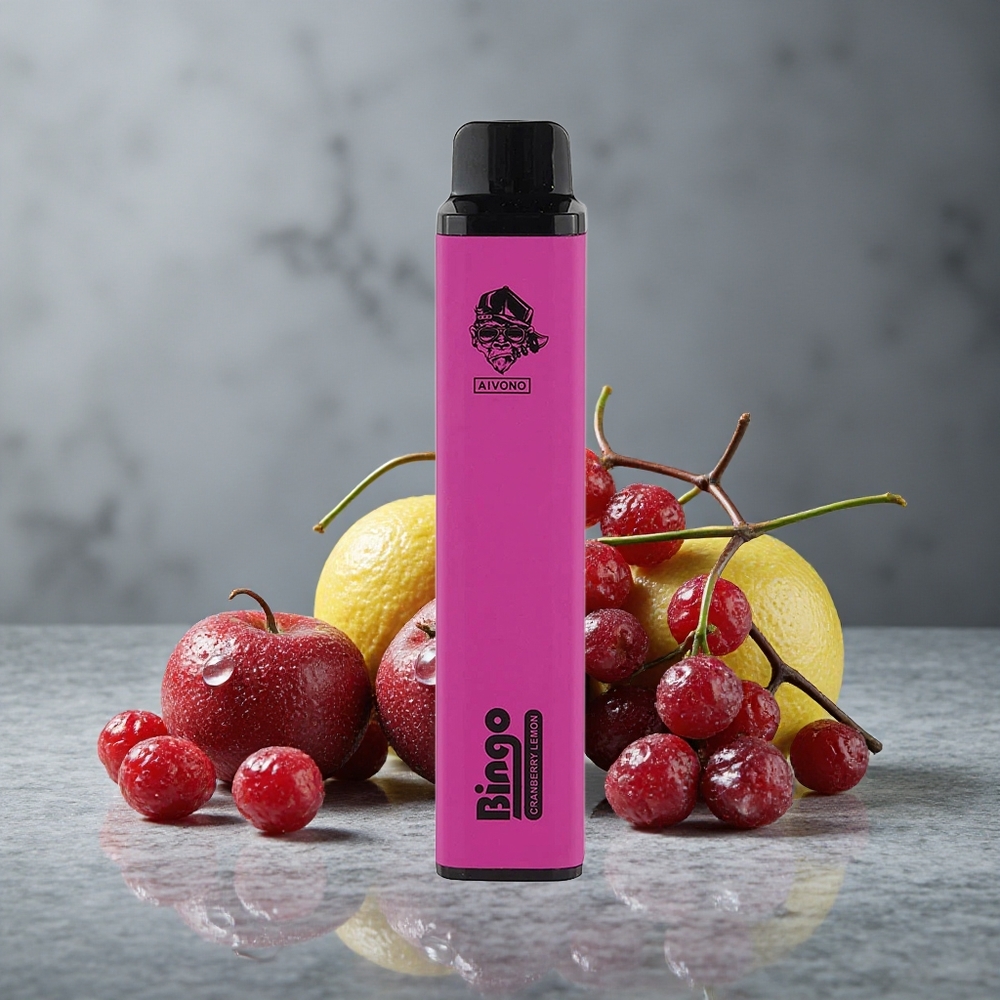 Aivono AIM BINGO 4000 Puffs Vape Cranberry Limão 10mL 1000mAh Brazil vape wholesale