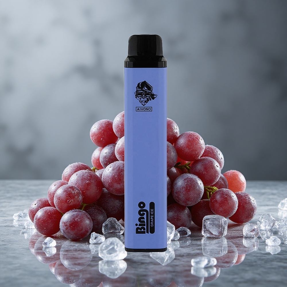 Aivono AIM BINGO 4000 Puffs Vape Descartável Gelo Uva 10 mL 1000mAh Brazil vape wholesale