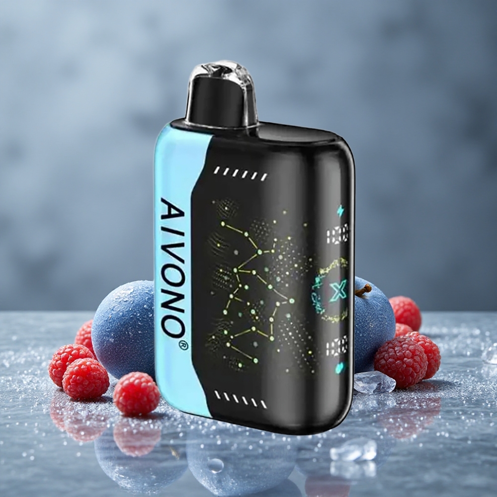 Aivono AIM BOOM 25000 Puffs Blue Razz Ice 28ml Capacidade de Líquido Brazil vape wholesale