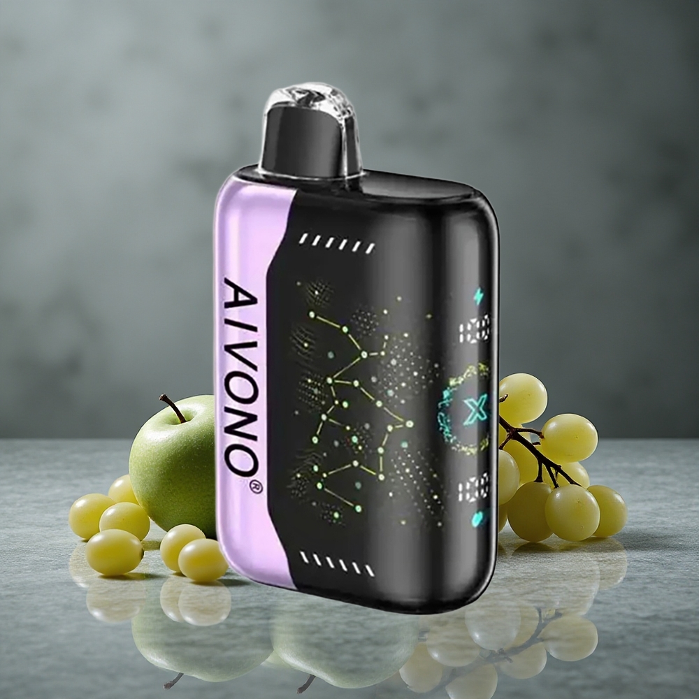 Aivono AIM BOOM 25000 Puffs Maçã Verde Uva 28ml Capacidade Brazil vape wholesale