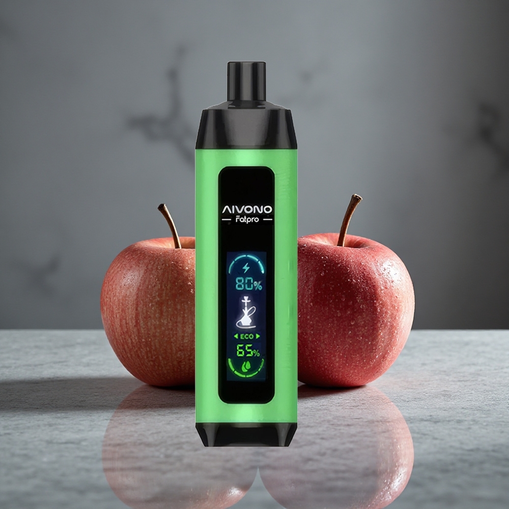 Aivono AIM FATPRO 22000 Puffs Dois Sabores de Maçã 28ml Recarregável Brazil vape wholesale
