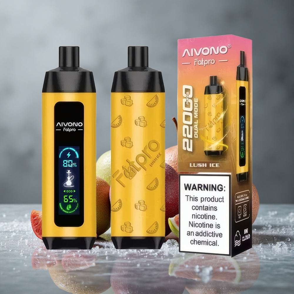 Aivono AIM FATPRO 22000 Puffs Gelo Refrescante 28ml E-líquido 10 Sabores Disponíveis Brazil vape wholesale