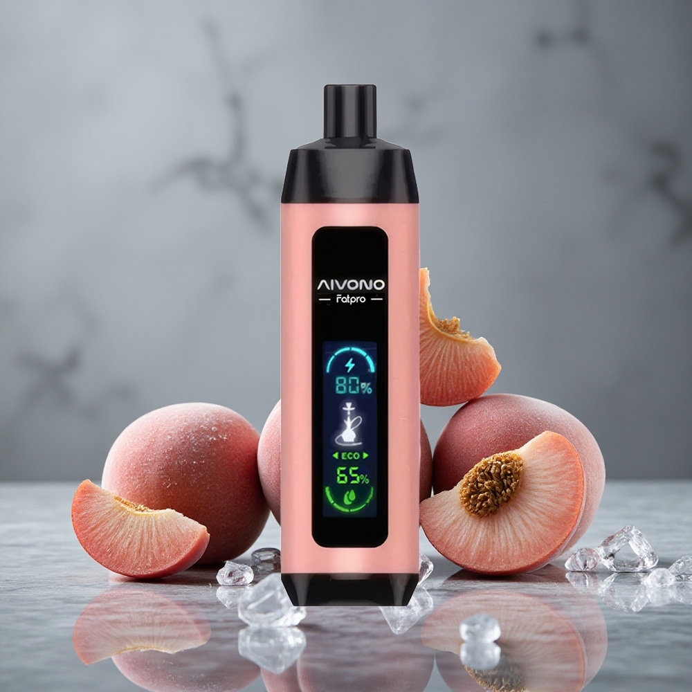 Aivono AIM FATPRO 22000 Puffs Pêssego Gelo 28ml E-líquido Brazil vape wholesale