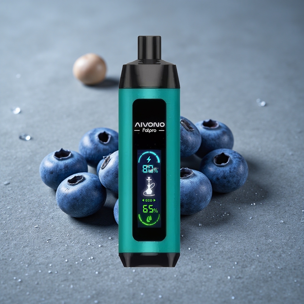 Aivono AIM FATPRO 22000 Puffs Sabor Mirtilo 28ml Recarregável Brazil vape wholesale