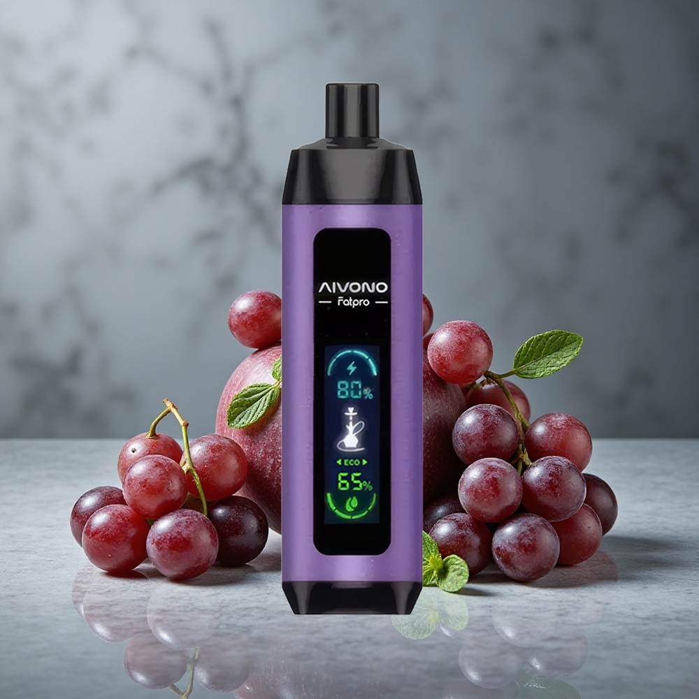 Aivono AIM FATPRO 22000 Puffs Vape Uva Menta 28ml E-líquido Brazil vape wholesale