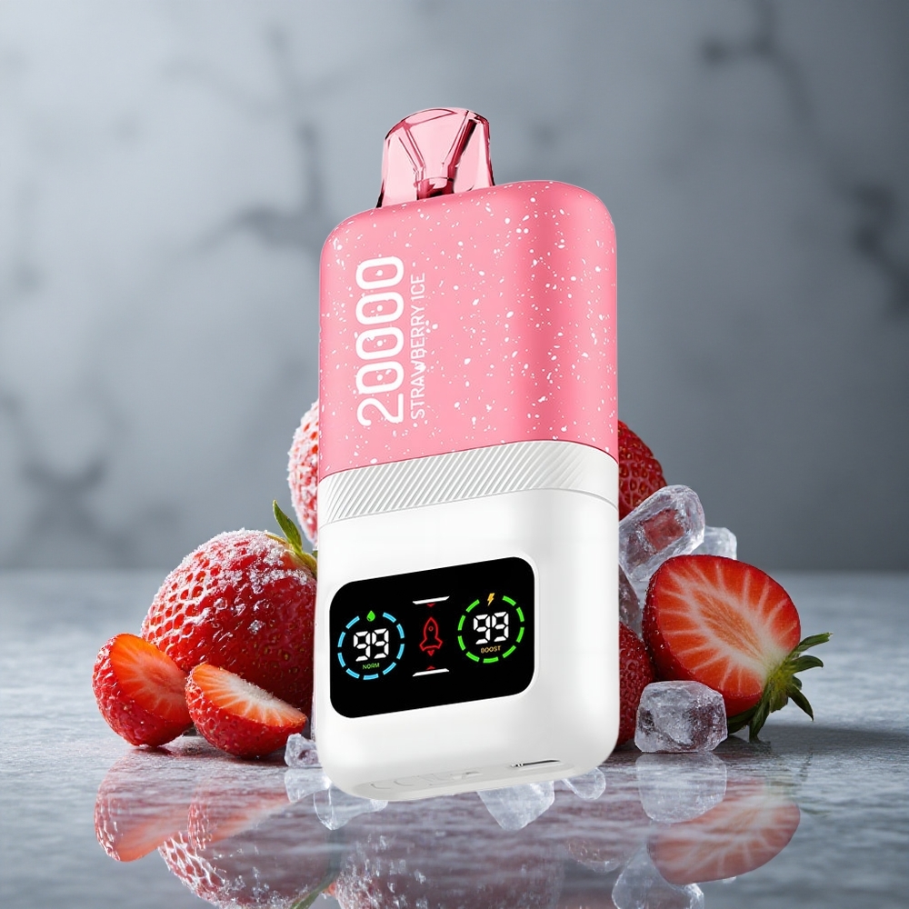 Aivono AIM MAGIC 20000 Puffs Morango Gelo com 26ml E-líquido Brazil vape wholesale