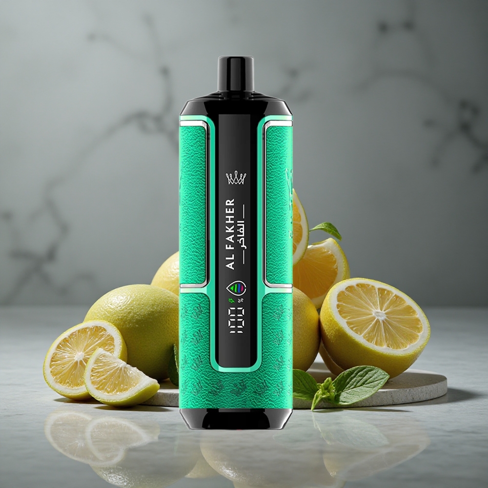 Al Fakher Crown Bar 15K Hypermax Vape Descartável Kit Limão Hortelã 15000 Puffs Portátil Brazil vape wholesale