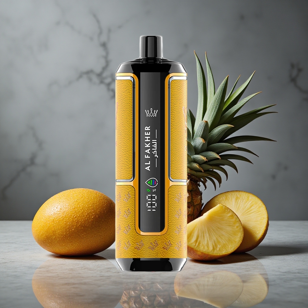Al Fakher Crown Bar 15K Hypermax Vape Descartável Kit Manga Abacaxi até 15000 Puffs Brasil vape wholesale