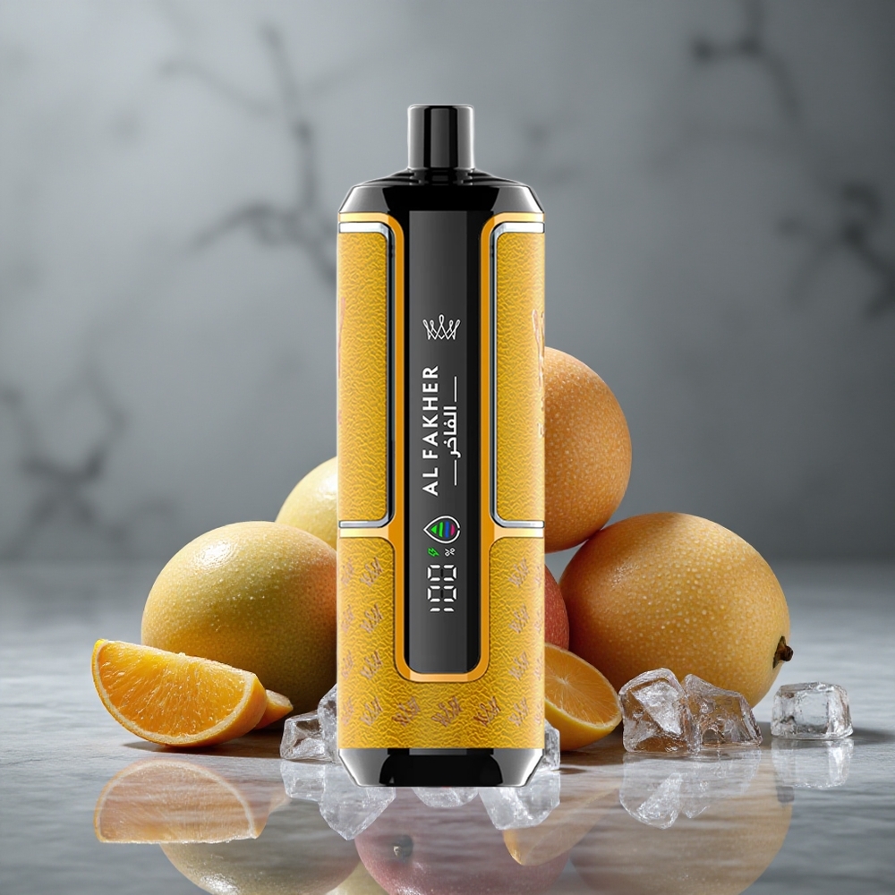 Al Fakher Crown Bar 15K Hypermax Vape Descartável Kit Manga Gelo com 15000 Puffs e 22ml de Capacidade Brazil vape wholesale