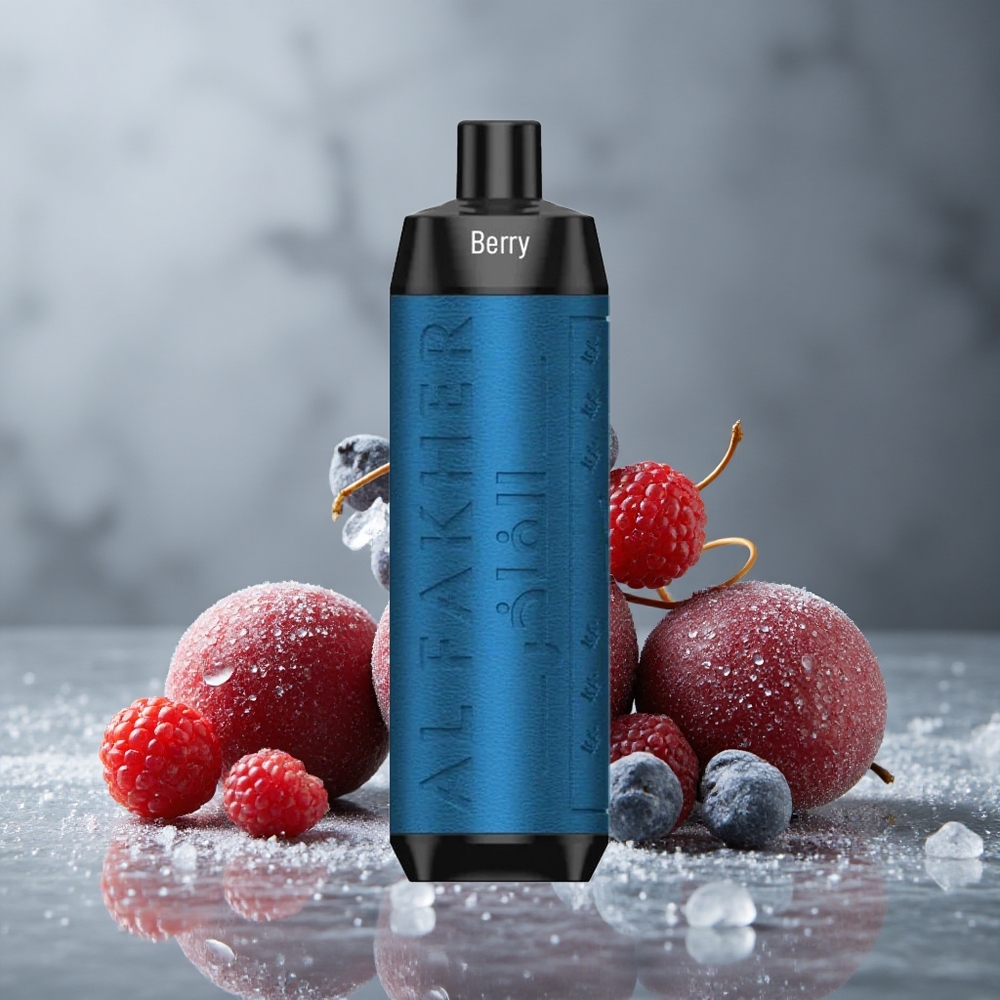 Al Fakher Crown Bar 8000 Crystal Descartável Berry Gelo 18ml Capacidade Brasil vape wholesale