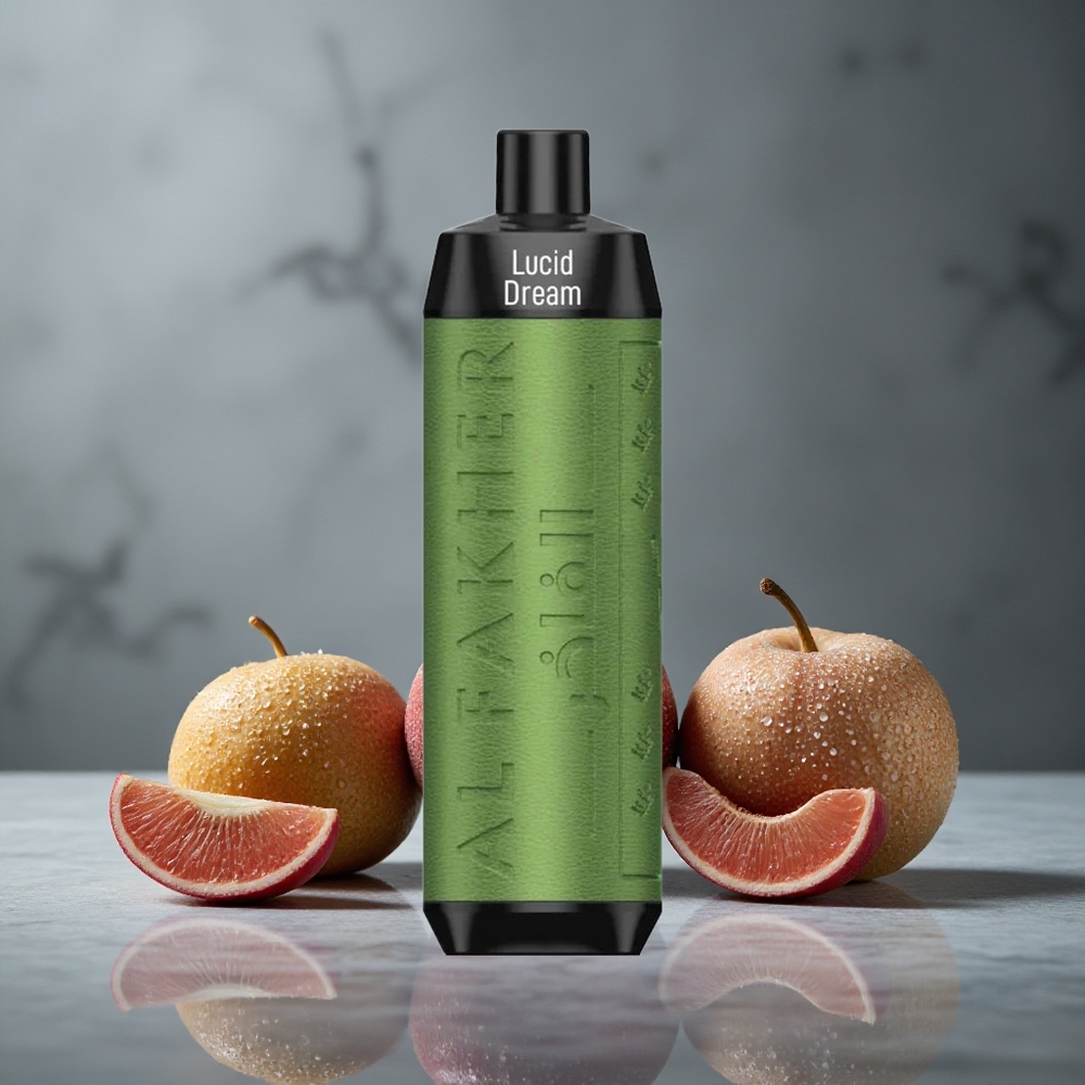 Al Fakher Crown Bar 8000 Crystal Sonho Lúcido Vape Descartável com 8000 Puffs e 18ml de líquido Brazil vape wholesale