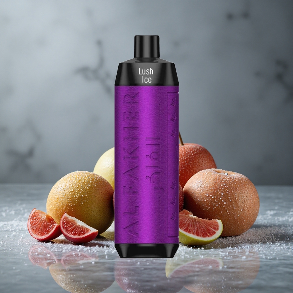 Al Fakher Crown Bar 8000 Crystal Vape Descartável Gelo Luxuriante 18ml Capacidade Brasil vape wholesale