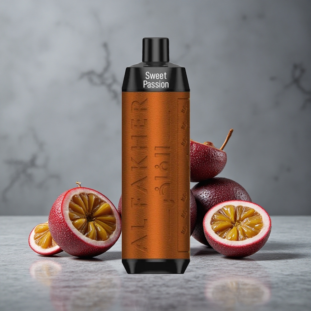 Al Fakher Crown Bar 8000 Crystal Vape Descartável Maracujá Doce 18ml Capacidade de Líquido Brazil vape wholesale