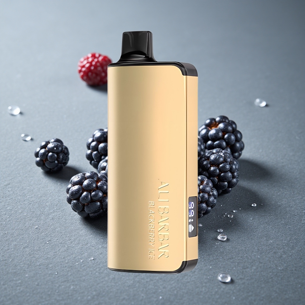 Alibarbar Ingot 9000 Puffs Blackberry Ice 22ml Capacidade de Líquido Brazil vape wholesale