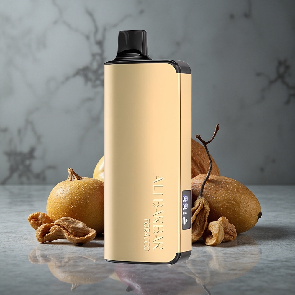 Alibarbar Ingot 9000 Puffs Vape Descartável Tabaco 22ml Capacidade de Líquido LED Display Brazil vape wholesale