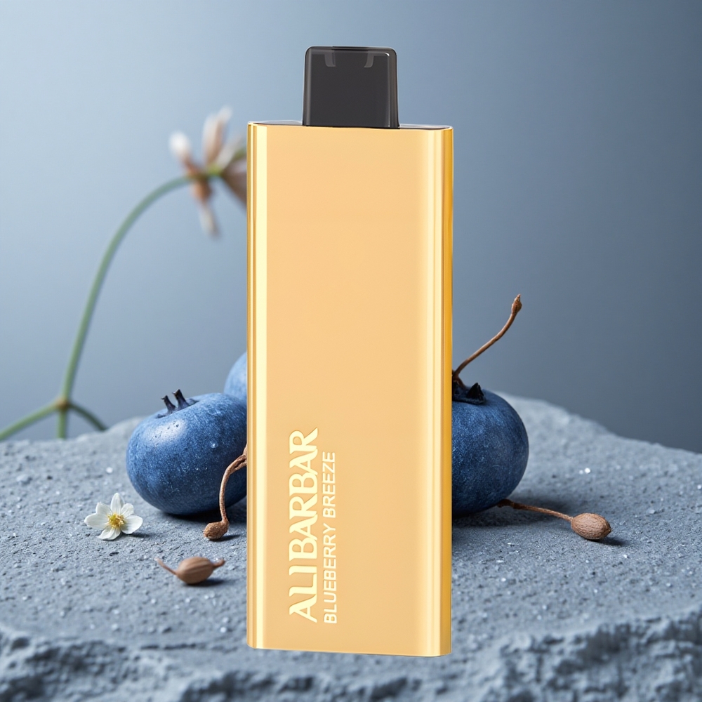 Alibarbar Pandora 7000 Puffs Vape Descartável Brisa de Mirtilo 17 ml Brazil vape wholesale