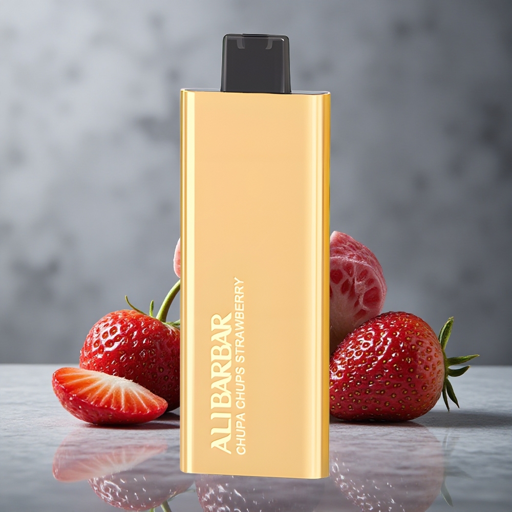 Alibarbar Pandora 7000 Puffs Vape Descartável Chupa Chups Morango 17ml E-líquido Brazil vape wholesale