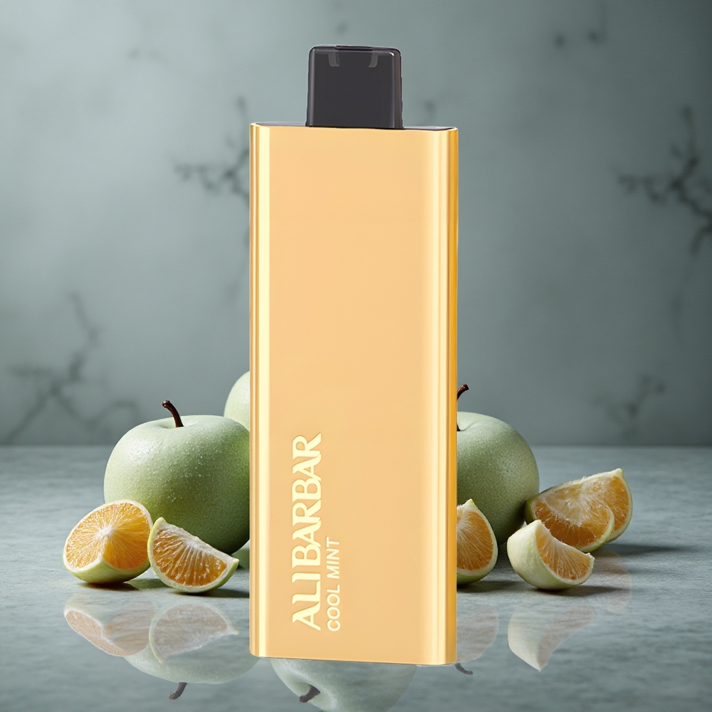 Alibarbar Pandora 7000 Puffs Vape Descartável Menta Refrescante 17 ml Brazil vape wholesale