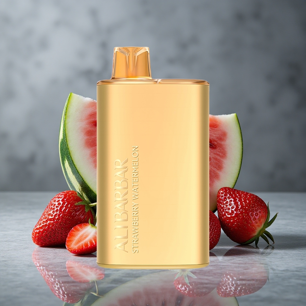 Alibarbar Rich 8000 Puffs Morango Melancia Capacidade 20ml Brazil vape wholesale