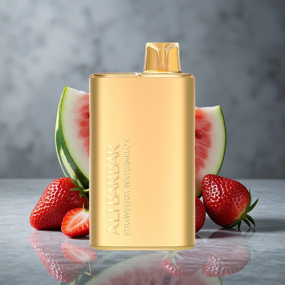 Alibarbar Rich 8000 Puffs Morango Melancia Capacidade 20ml Brazil vape wholesale