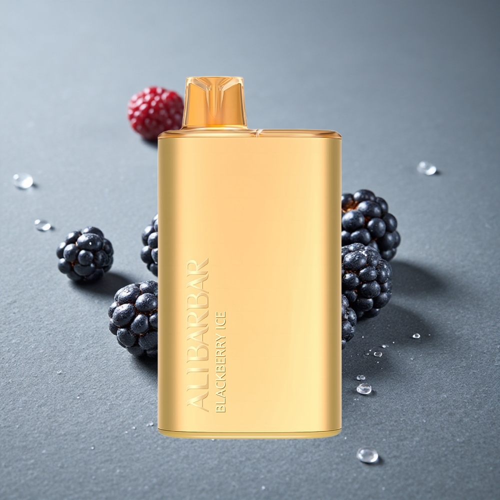 Alibarbar Rich 8000 Puffs Vape Descartável Blackberry Ice 20ml Capacidade de Líquido 8000 Puffs Brazil vape wholesale