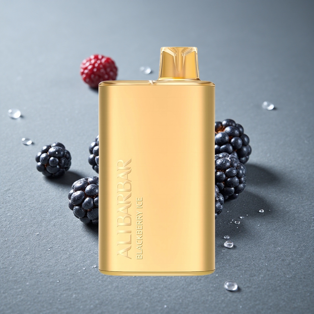 Alibarbar Rich 8000 Puffs Vape Descartável Blackberry Ice 20ml Capacidade de Líquido 8000 Puffs Brazil vape wholesale