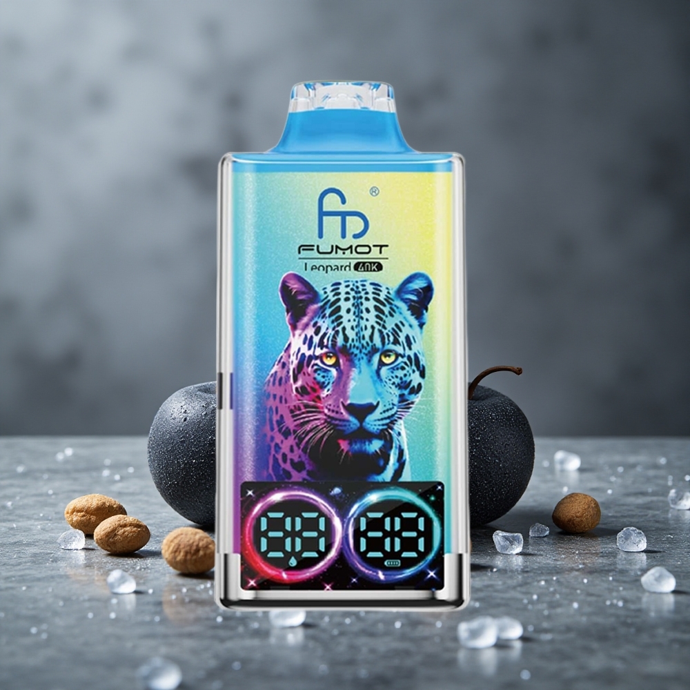 Fumot Leopard 40K Puffs Dragon Negro Gelo Dual Mesh Brazil vape wholesale