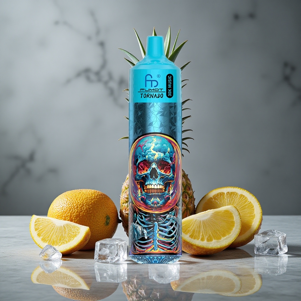 Fumot RandM Tornado 30000 Puffs Abacaxi Gelo 30mL Pré-carregado Brazil vape wholesale