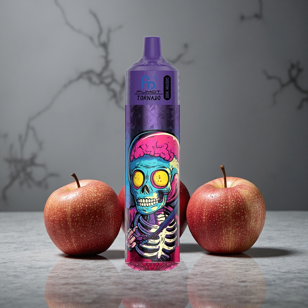 Fumot RandM Tornado 30000 Puffs Maçã Tripla 30mL LED Brazil vape wholesale